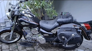 Motorrad daelim Bild 2