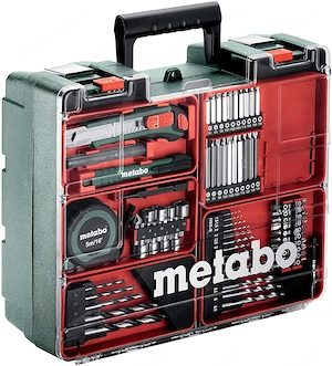 Metabo Akkuschrauber   Akku-Bohrschrauber Mobile Werkstatt Starterset im Kunststoffkoffer; mit 2 Li- Bild 4