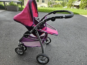 Puppenbuggy mit Babywanne Bild 2