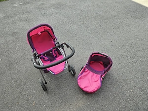 Puppenbuggy mit Babywanne
