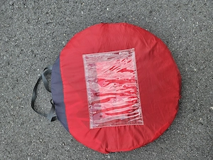 Strandmuschel rot zu verschenken Bild 3