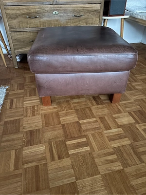 Hocker Leder Bild 2