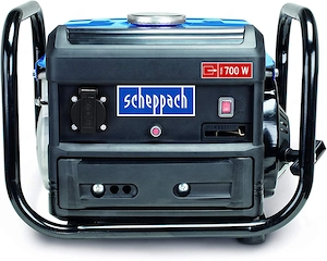 Scheppach Benzingenerator (Stromerzeuger max. 700 W, 4 Liter Tank, leicht und kompakt, einfacher Tra Bild 2