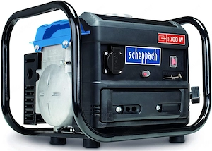 Scheppach Benzingenerator (Stromerzeuger max. 700 W, 4 Liter Tank, leicht und kompakt, einfacher Tra Bild 3