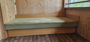 Sofa gepolstert mit Schubladen  Bild 3