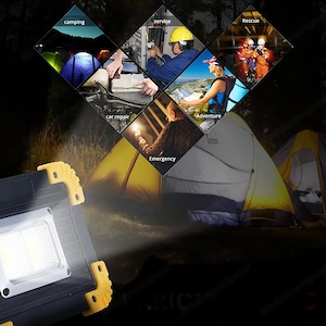 #Sale# LED-Baustrahlerlampe, faltbar, wasserdicht und als Powerbank nutzbar Bild 7