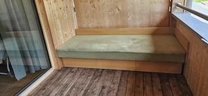 Sofa gepolstert mit Schubladen  Bild 4