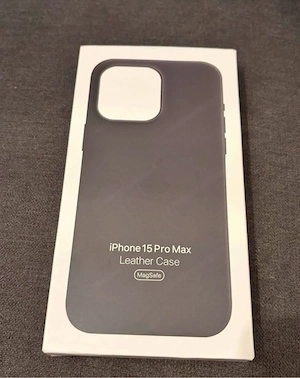 Iphone 15 Pro Max Leather Case Bild 2