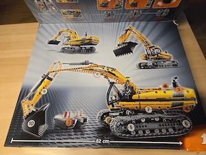Lego Technic 8043 Bagger   Radlader power functions Bild 2