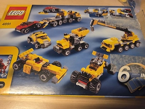 Lego Creator 4891 LKW Rennauto Kran Bild 2