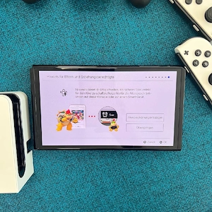 Nintendo Switch Oled WeiB 64GB Bild 4