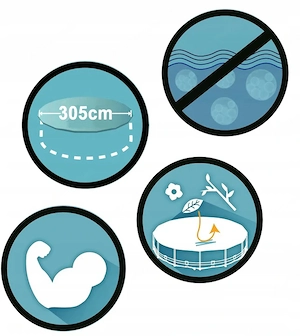 Artikel: %SALE% XXL starter set BestwayFast set pool 19-piece accessories outdoor garden bathing fun Bild 8