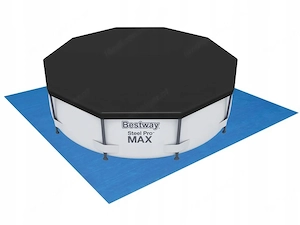 Artikel: BESTWAY Steel Pro Max Frame Pool Set rund 305x76cm mit Filteranlage im XXL Starter Set Hoch Bild 5