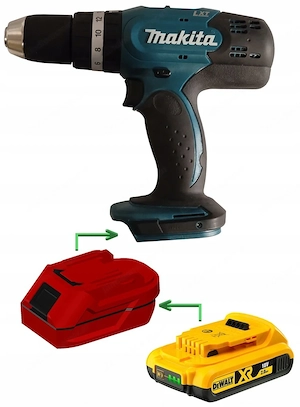 NEU Adapter DeWalt 18V XR Akkus Akkus auf Makita LXT 18V Elektrowerkzeugen