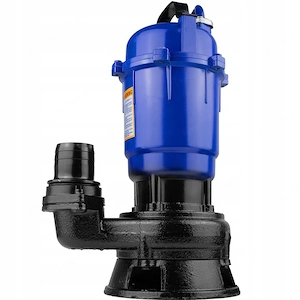 Hochleistungs Pumpe Schmutzwasser mit 20m Feuerwehschlauch im Set Tauchpumpe Schwarz 2600 W 12000 l Bild 3