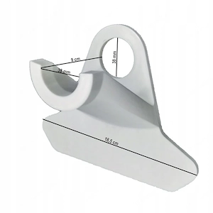 2x Halter Rohrhalter Staenderhalterung fuer INTEX BESTWAY Poolrohre Rohrstuetzsockel Bild 3