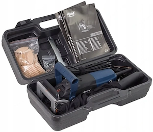 Ferm BJM1009 900W Lamellenfraesmaschine Flachduebelfraese komplett Set mit Koffer Bild 3