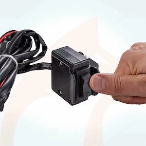 Artikel: Electric winch 12V 1.3t electric winch motor winch off-road winch remote control starter se Bild 4