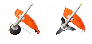 Artikel: Petrol brush cutter grass trimmer brush cutter in an XXXL starter set Hochwertiger Artikel  Bild 3