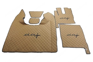 Artikel: Handmade quilted floor mats DAF XF106 FROM 2017 - POLYERED VERSION automatic transmission C