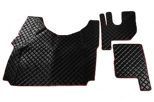 Artikel: Handmade RENAULT GAMA T tunnel floor mats carpet complete set COLOR CHOICE Hochwertiger Art