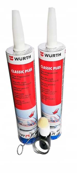 Artikel: W RTH WURTH glass installation set - 2x glass glue 300ml + primer 10ml Hochwertiger Artikel