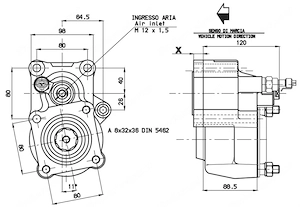 Artikel: Iveco power take-off PTO p1802p20294 ZF Hochwertiger Artikel aus unserem Online-Shop Bild 3