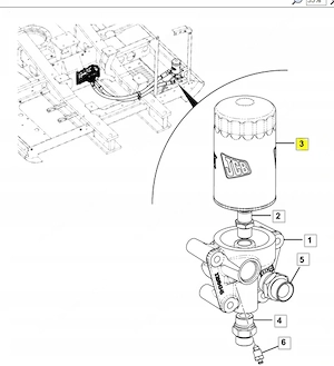 Artikel: OELFILTER JCB BAGGERLADER 3CX 4CX ORIGINAL 320 B4420 G Hochwertiger Artikel aus unserem Onl Bild 3