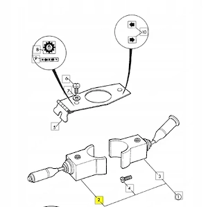 Artikel: JCB DRIVE SWITCH 701 37701 701 46601 701 26401 2CX, 3CX, 4CX, 5CX, 520, 525-67, 527-58, 530 Bild 4