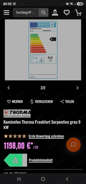 Kaminofen VB Bild 4