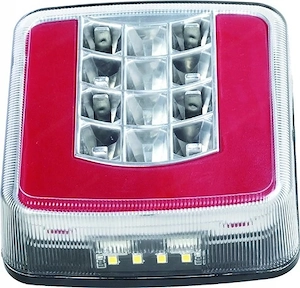 Artikel: Agricultural machinery tractor rear light set left & right 4 LED 12-24V Hochwertiger Artike Bild 3