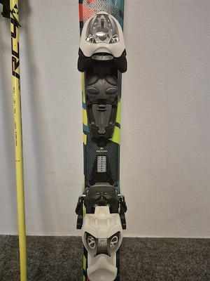 Kinderski Völkl Racetiger SL ink. Bindung & Fischer Stöcke  Bild 2