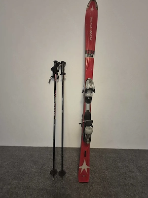 Kneissl Red Star Ski inkl. Bindung und Skistöcke