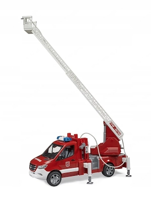 Artikel: Children's fire department fire engine toy Mercedes Sprinter toy car Hochwertiger Artikel a Bild 3