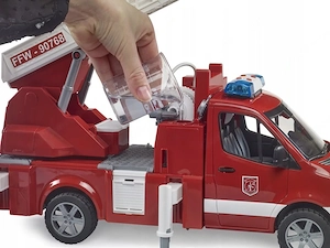 Artikel: Children's fire department fire engine toy Mercedes Sprinter toy car Hochwertiger Artikel a Bild 7