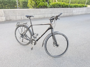 Premium Trekkingrad: Simplon Silkcarbon M2 - Top-Zustand, frisch serviciert Bild 5