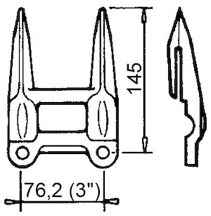 Artikel: Double bayonet bayonet JOHN DEERE Z11228 SCHUMACHER Hochwertiger Artikel aus unserem Online Bild 3