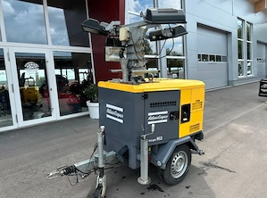Atlas Copco HILIGHT H2 Lichtmast Anhänger Flutlicht Bild 3