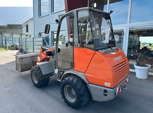 Atlas Weycor AR40 Radlader Hoflader Palettengabel und Schaufel Bild 2