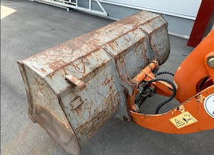 Atlas Weycor AR40 Radlader Hoflader Palettengabel und Schaufel Bild 8