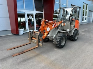 Atlas Weycor AR40 Radlader mit Schaufel und Gabel Hoflader Bild 3