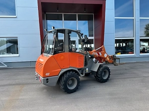 Atlas Weycor AR40 Radlader mit Schaufel und Gabel Hoflader Bild 5