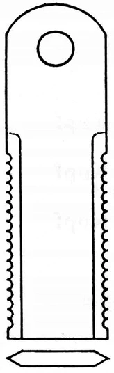 Artikel: BISO 28-14 4 JOHN DEERE straw chopper knife chopping knife Hochwertiger Artikel aus unserem Bild 3