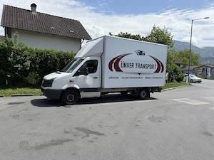 VW Crafter Koffer+Ladebordwand   Motor komplett überholt bei 371tkm   TÜV NEU Bild 2