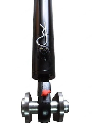 Doppeltwirkender Hydraulikzylinder mit 100 mm Hub + Montagematerial Bild 3