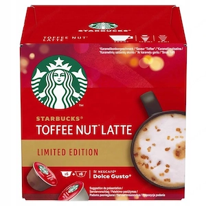 SET ENTH LT: STARBUCKS Dolce Gusto Toffee Nut Latte 3x12 Kapseln Anzahl der Kapseln pro Packung: 12 Bild 2