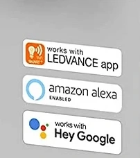 Smarte LED-Au enleuchte mit  berwachungskamera mit Bewegungsmelder Wandleuchte Amazon Alexa Google H Bild 3