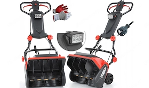 Schneefr se Komplettset 40 cm 1300W mit LED-Beleuchtung