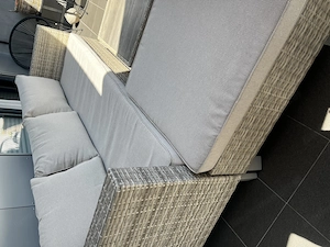 Gartengarnitur rattan Bild 4