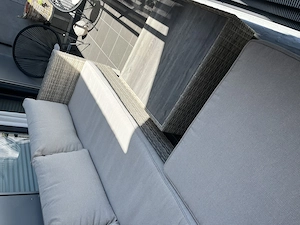 Gartengarnitur rattan Bild 3